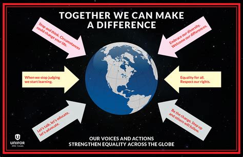 Together We Can Make A Difference Quotes Quotesgram