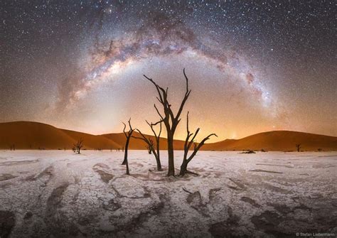 Milky Way Over Deadvlei In Namibia Science Mission