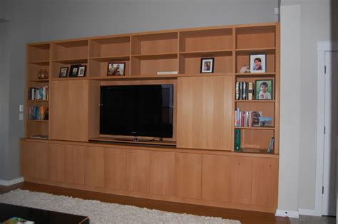 Offering additional storage and incredible quality our custom built units are sure to be the focal point of your room. Built In Wall Units - Modern - Living Room - Austin - by ...
