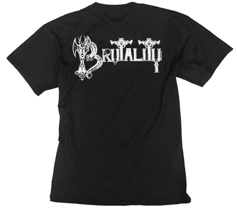 Koszulka Brutality Logo Sklep Rockmetalshoppl