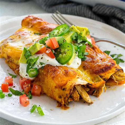 This Easy Chicken Enchiladas Recipe Is An Authentic Mexican Food Staple