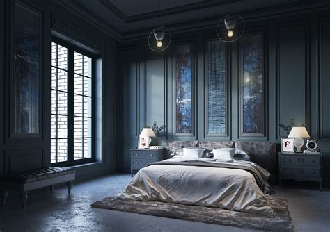 Looking for the best wallpapers? Dark bedroom on Behance