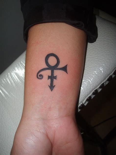 My Love Symbol Tattoo Just Finished ️ Prince Number 2 Prince