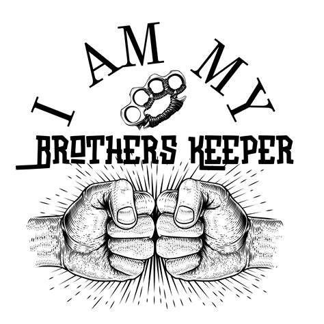 I Am My Brothers Keeper Svg Instant Download Etsy Will Email File Asap
