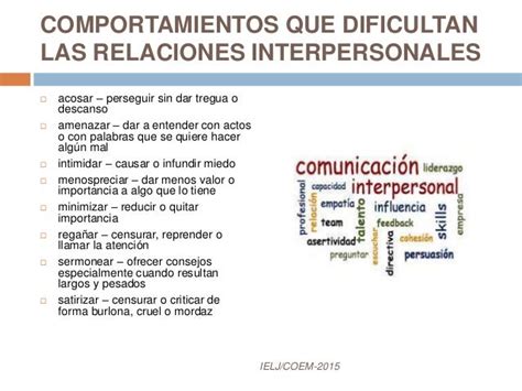 Coem 3001 Comunicación Interpersonal