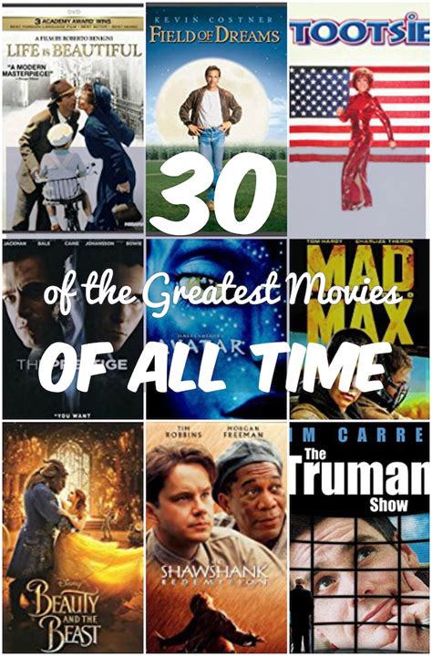 30 Of The Greatest Movies Of All Time To Add To Your Watch List