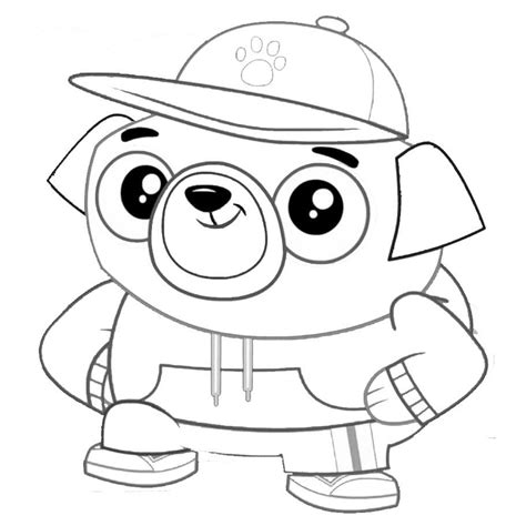 Chip And Potato Coloring Pages Printable Img Groin