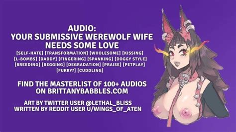 Audio Your Submissive Werewolf Wife Needs Some Love