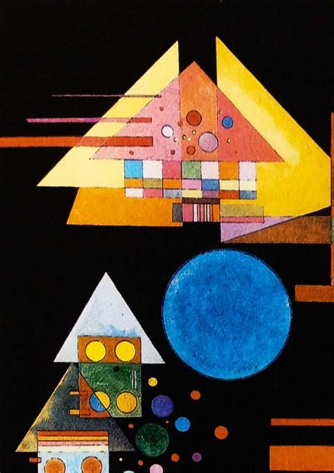 Wassily Kandinsky Triangles In A Curve 1927 Mutualart