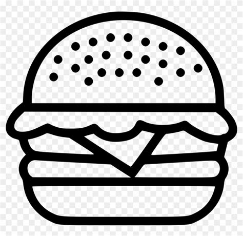 Receive vector and graphics resources updates in your inbox. Hamburger Svg Junk Food - Burger Icon Png, Transparent Png ...