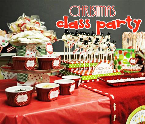 Amanda's Parties To Go Customer's Classroom Christmas Party