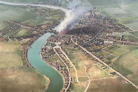 This week 350 years ago, the great fire of london burned through 400 of the city's streets. The Great Fire of London (1666) - Vivid Maps
