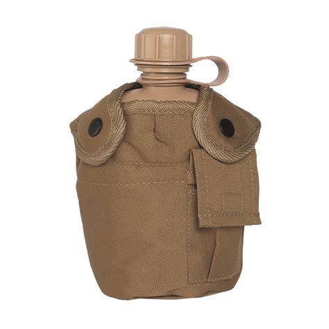 Canteen 1 Qt With Cup And Pouch Coyote Canteen 1 Qt With Cup And