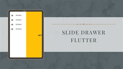 Slide Drawer In Flutter Mobikul