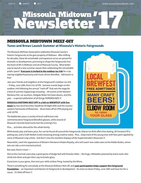 The latest edition of the... - Missoula Midtown Association | Facebook