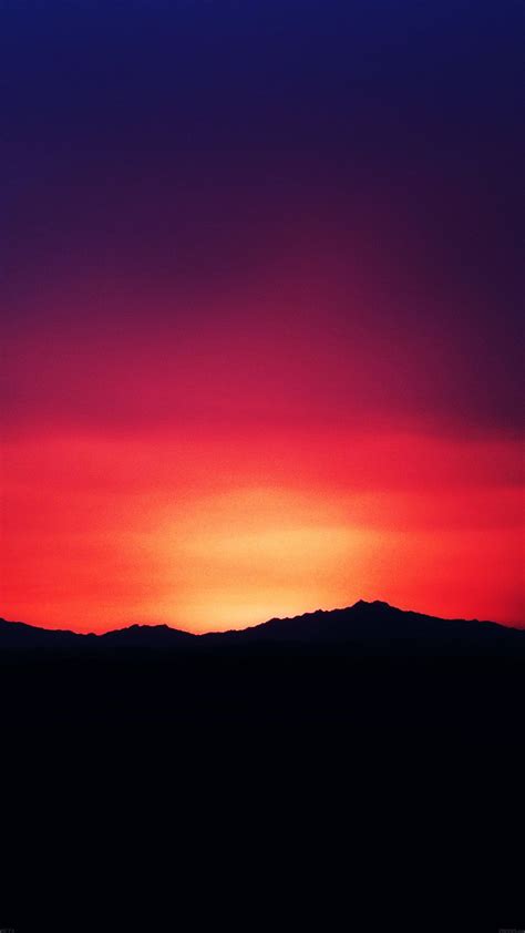 Sunset Lake Dark Mountain iPhone 6 Plus | Рисунки, Мир