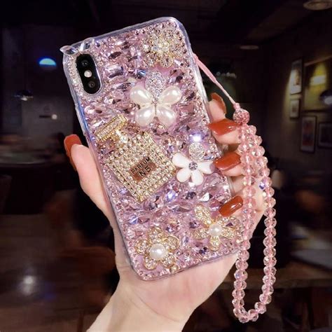 For Iphone 11 Case Bling Rhinestone Diamond Crystal Cover For Iphone 12