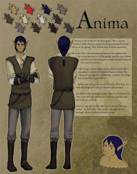 Character Sheet Anima By Mewgal On Deviantart