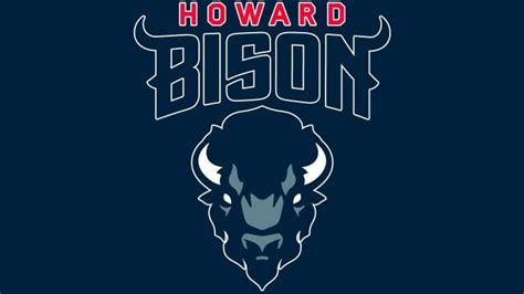 Howard Bison Logo Symbol Meaning History Png Brand