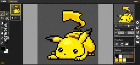 By Many Requests I Present Pikachu Pixel Art
