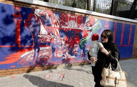 Iran Unveils Anti American Wall Murals On Former Us Embassy Al Bawaba