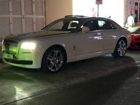 Rent Rolls Royce Ghost In Dubai Big Boss Luxury Car Rental