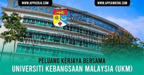 Full time, part time, internship. Jawatan Kosong di Universiti Kebangsaan Malaysia (UKM ...