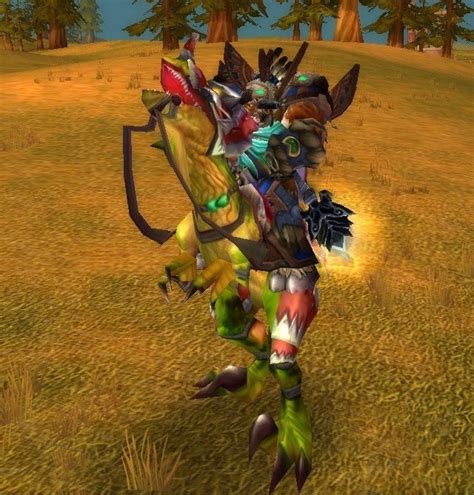 Wenn er richtig steht bewegt er sich nicht mehr von dieser stelle weg und portet euch jedesmal. Swift Razzashi Raptor - Item - World of Warcraft