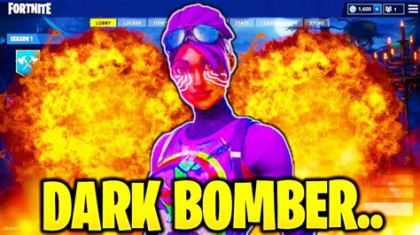 New Dark Bomber Skin In Fortnite Youtube