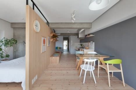 Just fold in the wall and create a perfect cozy reading nook. Modular Plywood Partition Makes the Most of a Small Space ...