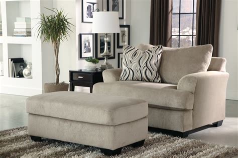 Sofa and chair and a half with ottoman. Furniture: Stylish Chair And A Half With Ottoman Design ...