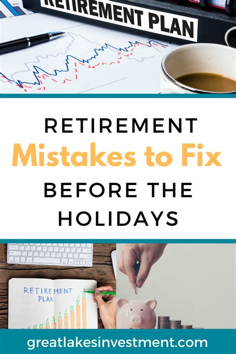 Retirement Mistakes To Fix Before The Holidays Retirement Money