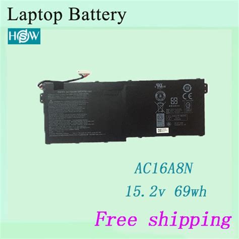 Hot Sale Ac16a8n Notebook Battery For Acer Aspire V17 V15 Nitro Be Vn7