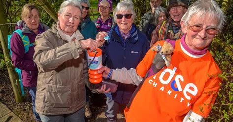 delia walks hundreds of miles in mid devon to give sweet treats to nhs staff devon live