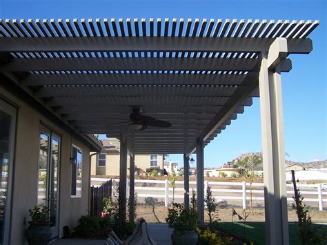 Open Lattice Patio Covers Southern California