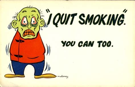 I Quit Smoking You Can Too Comic Funny