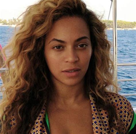 Stars Les Selfies Sans Make Up Beyonce Coiffure Beyonce Coiffures