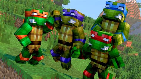 Minecraft Mods Morph Hide And Seek Tartarugas Ninjas Mutant Ninja