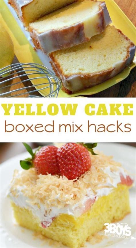 yellow cake mix recipe ideas yellow cake mix recipes yellow cake