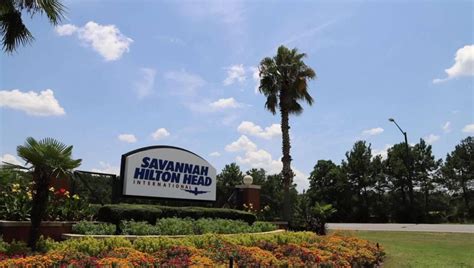 Savannah Hilton Head Airport Sav Terminal Maps Airport Guide