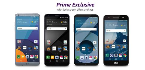 Four New Lg Android Phones Join The Amazon Prime Exclusive