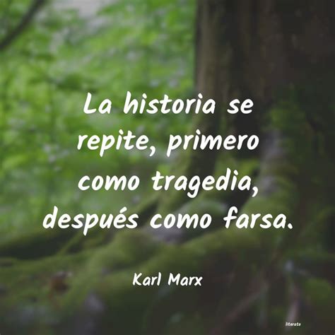 Karl Marx La Historia Se Repite Primero