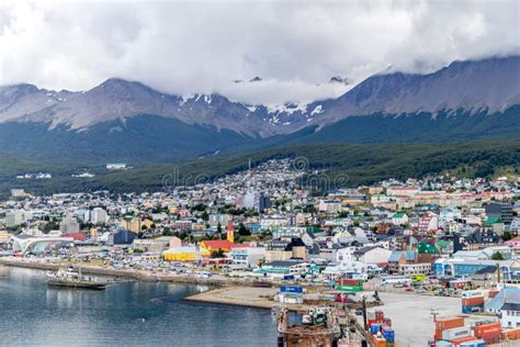 Ushuaia Argentina January 23 2020 Cruise Ship Port Editorial Stock