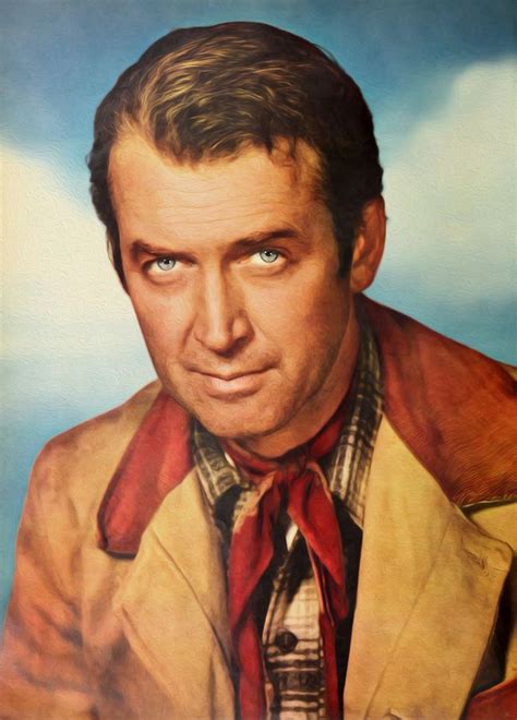 After the draft was introduced in 1940, stewart received notice. James Stewart Portrait - Metek09-Artwork-Production (2018 ...