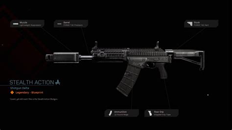 Stealth Action Cod Warzone And Modern Warfare Weapon Blueprint Call