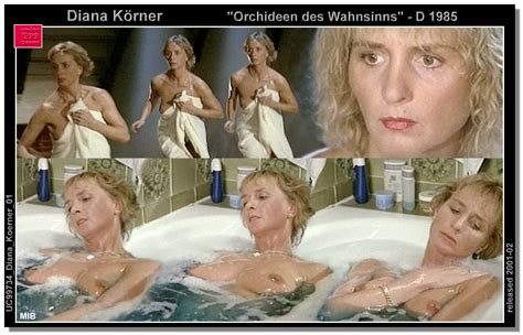 Naked Diana Körner In Orchideen Des Wahnsinns