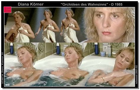 Nackte Diana Körner In Orchideen Des Wahnsinns