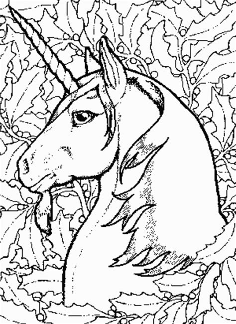 Unicorn Coloring Pages For Adults - Coloring Home