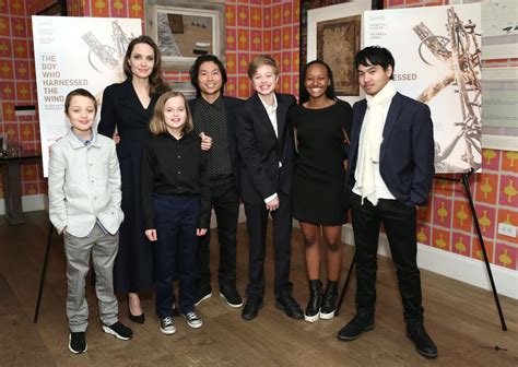 Angelina Jolie And Her Kids At A Screening In Nyc Feb 2019 Popsugar