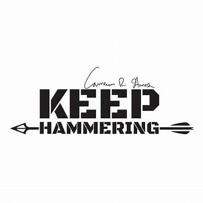 Hammering Keep Hanes Cameron Sticker Hat Joe